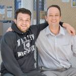 David Brambila, left, is the first in his family to graduate from high school and he credits his success to his mentor, Brett Hulse, right. Hulse has been Brambilas mentor since Brambila was in fifth-grade. HEIDI JACOBS, the Mirror