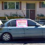 Reward offered in arson case