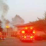 Fire damages Brooklake Church