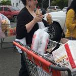 Katie Emanuel purchasing care package items in Dominican Republic, October 2017. Courtesy photo