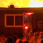 Fire displaces about 10 residents at Camelot Square