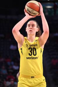 Breanna Stewarts extra work in the gym has been paying off on the court. Photo courtesy Seattle Storm