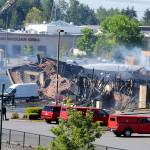 Center Plaza, a 22,000-square-foot building at 2020 S. 320th St., was destroyed by a fire May 21, 2017. Mirror file photo