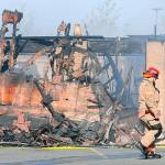 Center Plaza, a 22,000-square-foot building at 2020 S. 320th St., was destroyed by a fire May 21, 2017. Mirror file photo