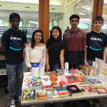 Members of the Federal Way Youth Commission at a recent Racing into Reading event. Courtesy photo