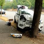 The crash occurred about 3 p.m. Friday, Aug. 24, at South 320th Street and 10th Place Southwest in Federal Way. Photo by Olivia Sullivan, the Mirror