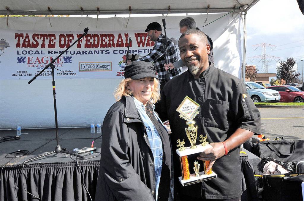 K.C. Deez BBQ was recognized with the judges Third Place award for their burnt ends and beans. Photo courtesy of Shelley Pauls