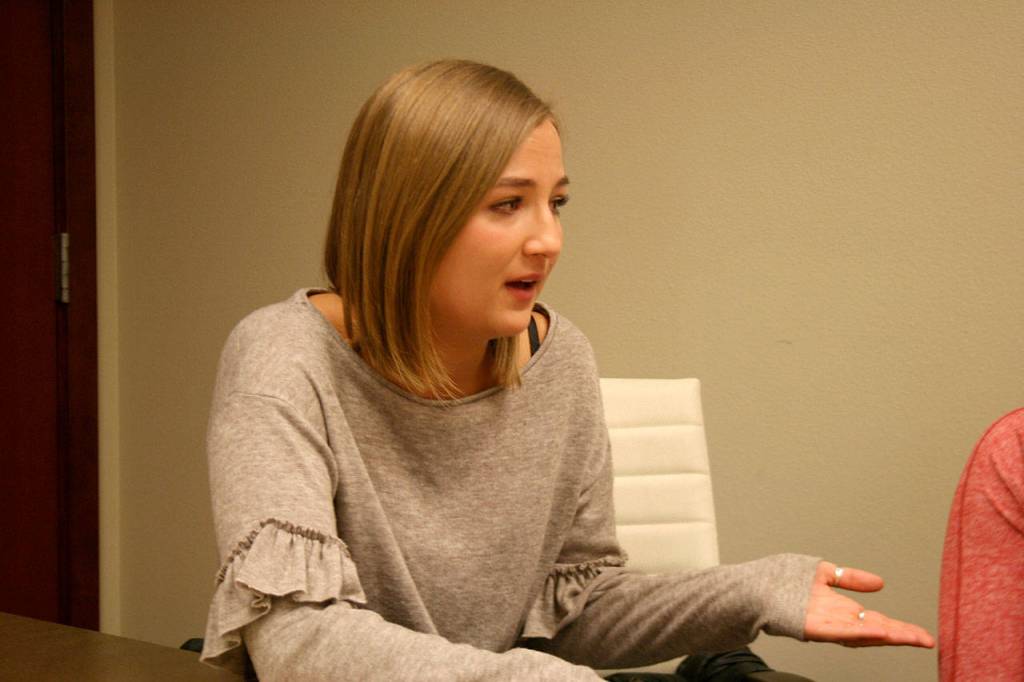 Gwen Gabert is the second women to come forward claiming a former FWHS boys basketball player secretly filmed her during a sexual act and sent the video to others. Olivia Sullivan/staff photo