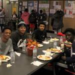 Federal Way Boys & Girls Club Thanksgiving dinner attendees. Olivia Sullivan/staff photo