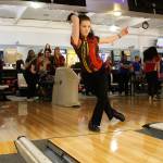 Whitney Lee warms up before the game against Decatur on Tuesday, Nov. 27. Olivia Sullivan/staff photo