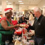 Bob Roegner perused the holiday market. Olivia Sullivan/staff photo