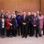 City officials, community leaders in attendance of the FWHS grand opening ceremony. Olivia Sullivan/staff photo