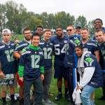 Federal Way Thunder attends Seahawks Training Camp in August. Courtesy photo