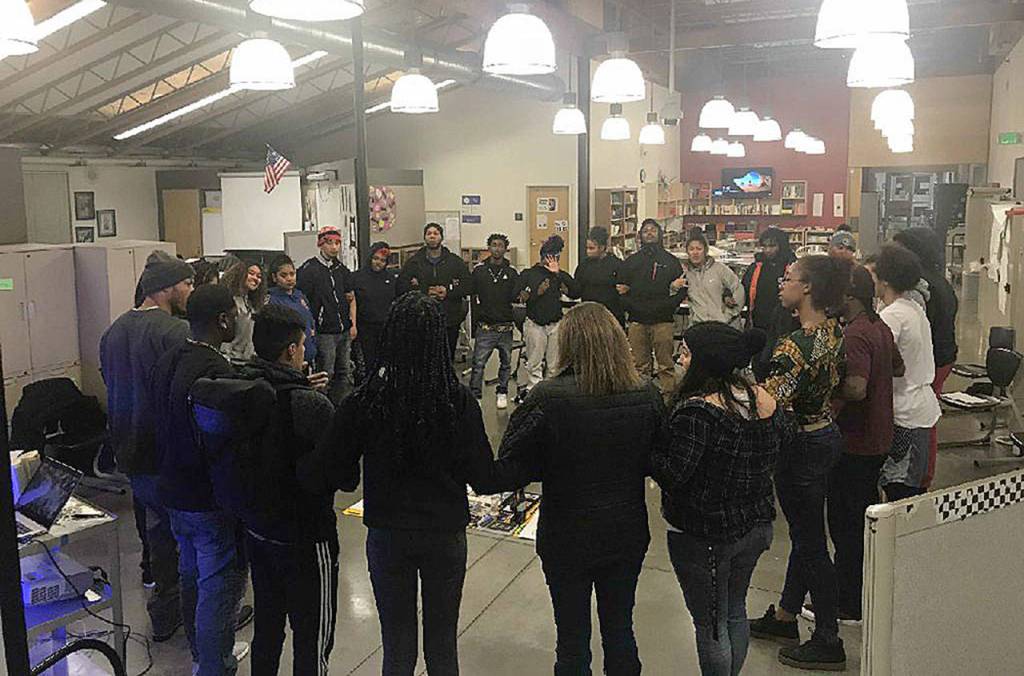 Credible Messenger meeting in action. Courtesy photo