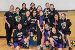 Illahee wrestling dominates middle school district tournament