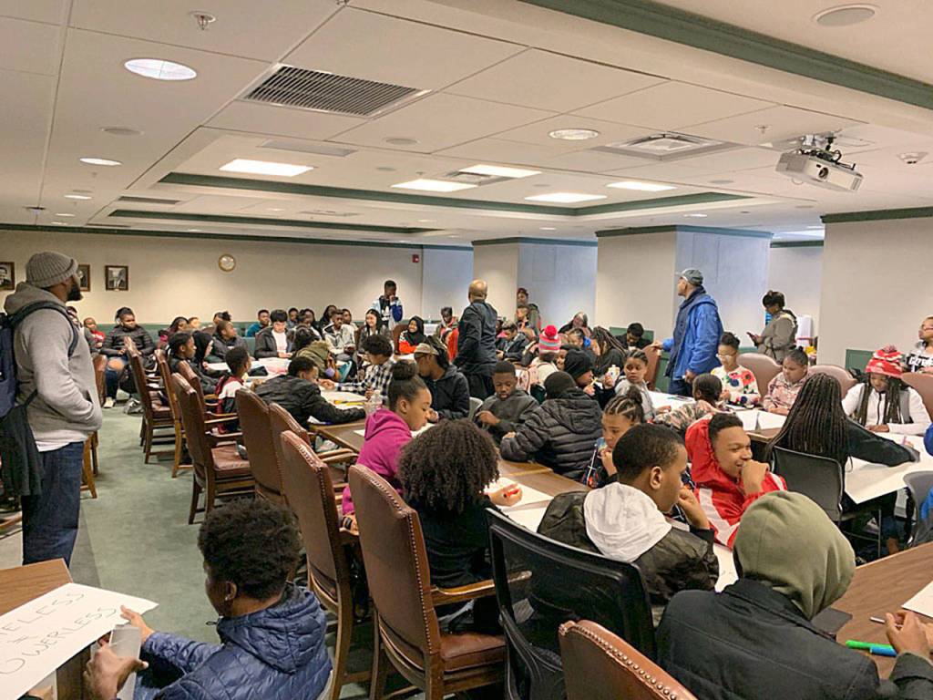Students participate in African American Legislative Day