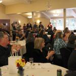 Twin Lakes Golf and Country Club donated their banquet hall for Yang and Janicki to host their event, which drew in approximately 200 people. Olivia Sullivan/staff photo