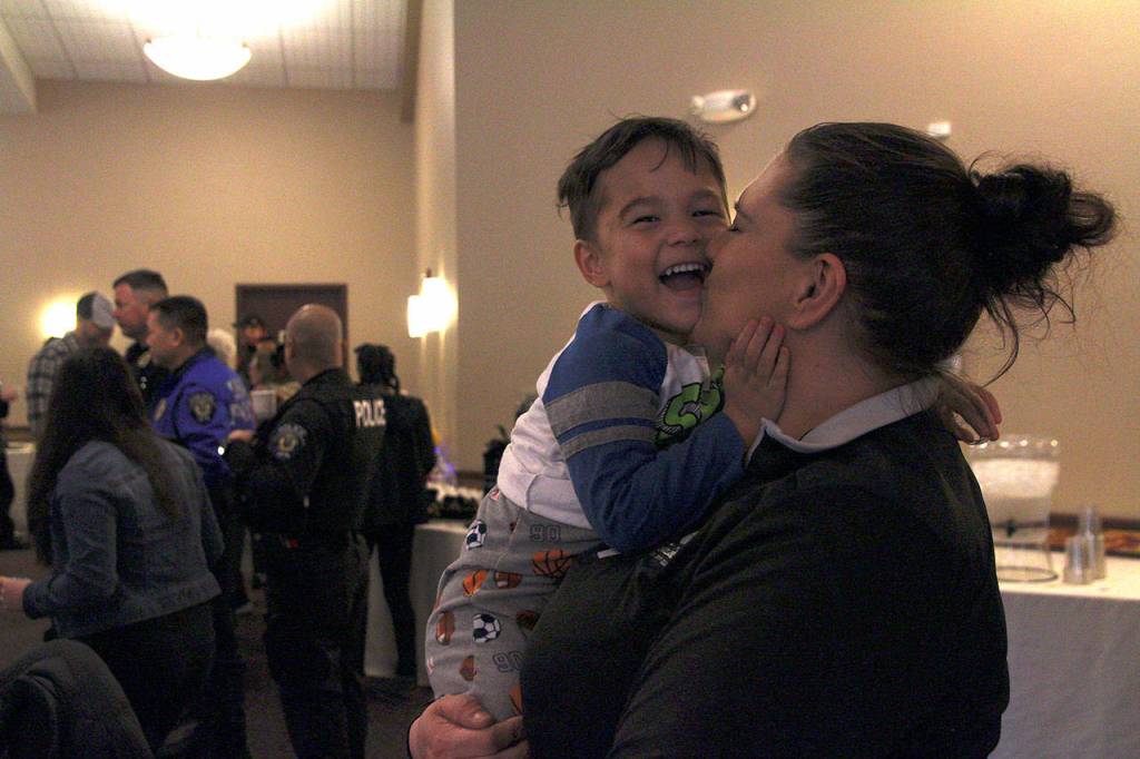 Three-year-old Alex Yang was diagnosed with severe non-verbal autism and mom Carrie Yang, right, decided to take action by helping fund his special needs classroom. Olivia Sullivan/staff photo