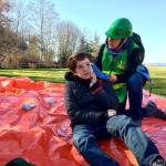 CERT volunteers put their skills into action during their final drill on Saturday, March 2. Courtesy photo