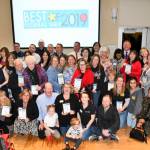 A group of winners pose for a photograph at the end of the event. Photo courtesy of Bruce Honda