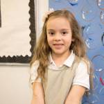 Elsa Encinas, a first grader from Sunnycrest Elementary School, is the Mirrors Scholar of the Month for March. Photo courtesy of Federal Way Public Schools