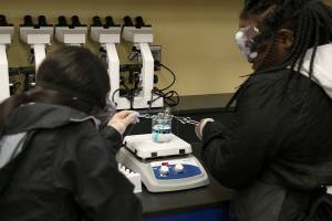 Students seek to solve mysterious ‘death’ at crime scene in new program