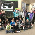 Storming the Sound with Salmon teaches the next generation about the importance of preventing stormwater pollution by demonstrating the connections between the salmon students raise in their classrooms and the actions that they take every day. Photo courtesy of city of Federal Way