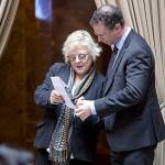 Sen. Claire Wilson (left). Photo courtesy of the Washington State Legislature