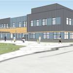 A rendering of Lake Grove Elementary School. Courtesy of Federal Way Public Schools
