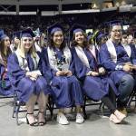 Todd Beamer High School scholars listen to a speaker during the schools graduation ceremony on June 8 at the ShoWare Center in Kent. Photo courtesy of Federal Way Public Schools
