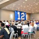 More than 240 people gathered at the PAEC for Saturdays South King County Scholar-Athlete Breakfast.