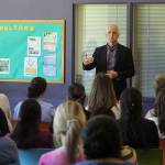 Rep. Adam Smith spoke about the importance of accessible health care in local communities at a presentation at HealthPoint in Federal Way on Aug. 5. Olivia Sullivan/staff photo