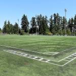 Starting Sept. 3, the soccer field at Saghalie Park will be under construction for new turf. Haley Donwerth/staff photo