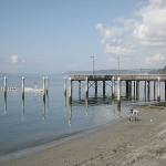 Redondo Beach in Des Moines, looking north toward the fishing pier. Photo courtesy of Joe Mabel/commons.wikimedia.org/wiki/User:Jmabel