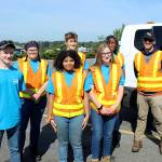 From left, back row: Madelyn Drangstveit, Eiler Wiggins, Jaliyah McKay, Ray Bissonnette. Front row: Jacob Tvzeciak, Ahjanae Proctor, Isabelle Parker.