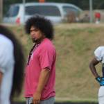 Coach Matt Vaeena is entering his second year as Decaturs head football coach. Olivia Sullivan/staff photo