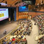 Federal Way Public Schools Superintendent Dr. Tammy Campbell addresses a few hundred scholars, parents and families during the State of the Education event on Tuesday night at Federal Way High School. Photo courtesy of Federal Way Public Schools