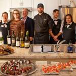 Brookdales culinary team provided wine and hors doeuvres at Thursdays ribbon cutting event with the Greater Federal Way Chamber of Commerce. Photo courtesy of the Federal Way Chamber