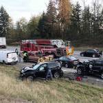 Driver faces vehicular assault charge in 5-vehicle crash on I-5