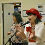 Many songs were sung to celebrate veterans at Brookdale during their partnered Veterans Day event with the Federal Way Vet Center. Haley Donwerth/staff photo