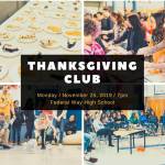 Federal Way Young Life to host 15th annual Thanksgiving feast for local teens