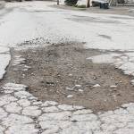 File photo of a pothole