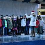 The Sherwood Forest Elementary School Choir performs some beautiful Christmas carols at the tree lighting Saturday evening. Haley Donwerth/staff photo