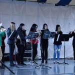 The Federal Way Youth Symphony also performed during the event, entertaining the large crowd with renditions of popular holiday songs. Haley Donwerth/staff photo
