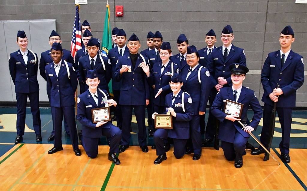 Federal Way, Todd Beamer shine at Jr ROTC Drill competition