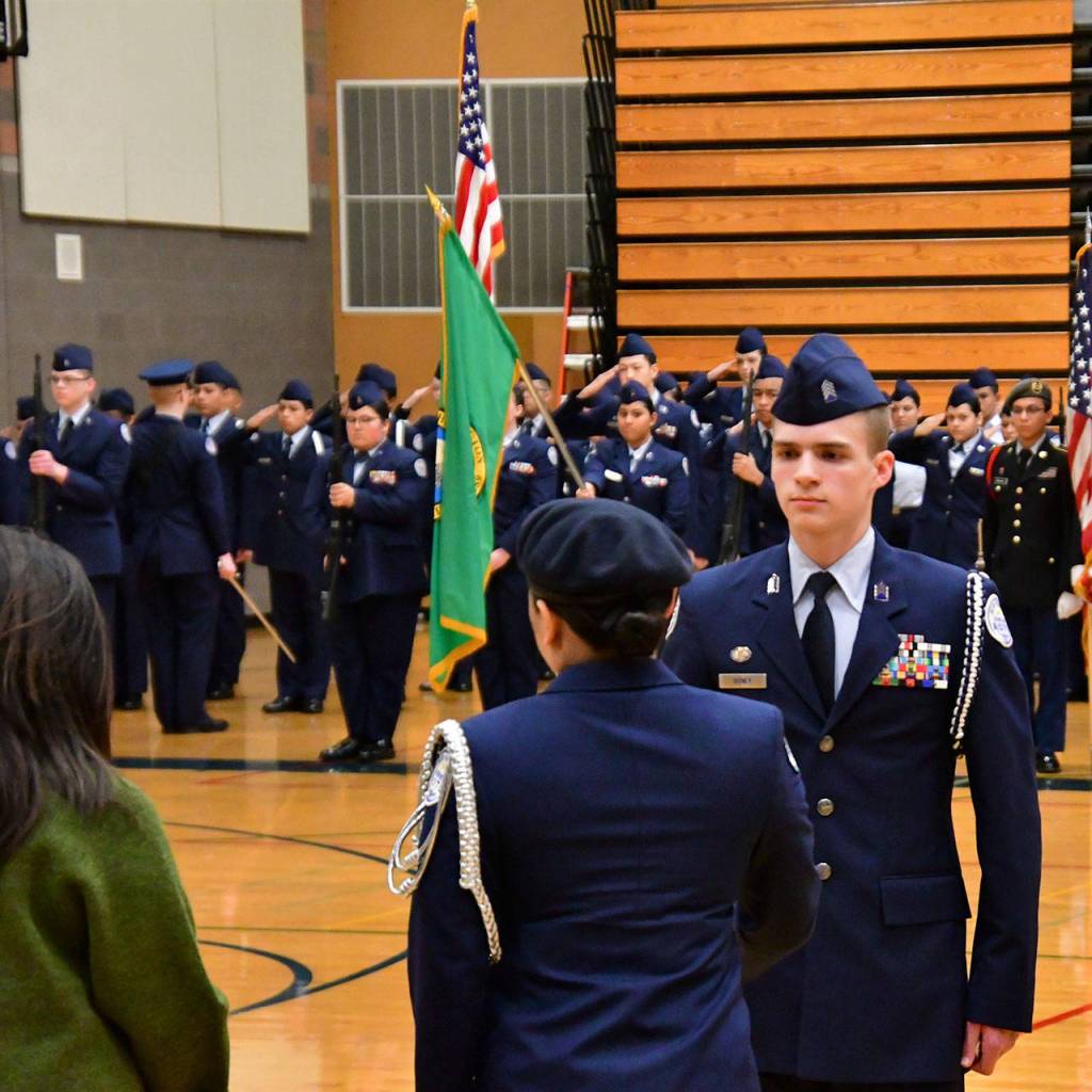 Federal Way, Todd Beamer shine at Jr ROTC Drill competition