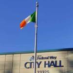 Federal Way flies first flag to celebrate Irish-American heritage