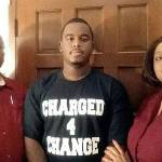 Josiah Hunter, center, with parents Michael Anthony Hunter and Sanetta Hunter. File photo
