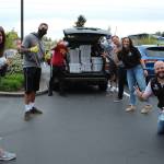 Federal Way Young Life leaders pose for a photo before delivering pizzas to local families on May 4. Olivia Sullivan/staff photo