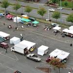 Scene of the Federal Way Farmers Market on May 23. Photo by Bruce Honda